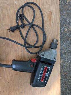 Vintage Craftsman 3/8" Variable-Speed Reversible Corded Drill