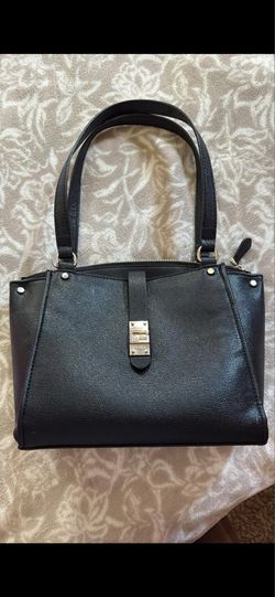GUESS black leather purse