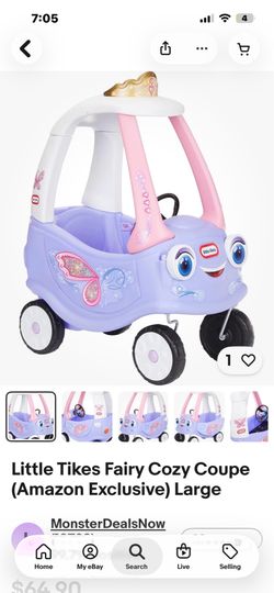 Little tikes fairy coupe