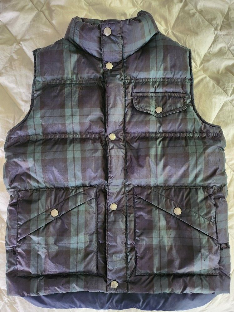 Lands End Kids Puffy Vest Size 10-12
