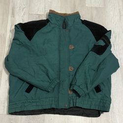 80’s Vintage Green The legend Jacket Size (M)