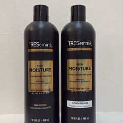 Tresemme Rich Moisture + Hyaluronic Infusion Shampoo & Conditioner Set