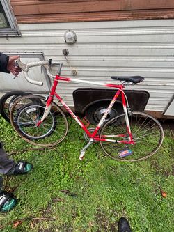 Racing vintage bike