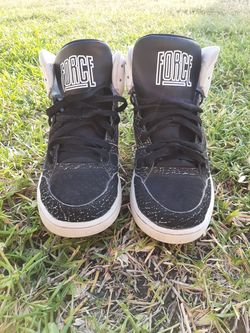 Nike son of force mid (black and white)