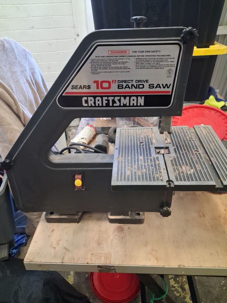 10" Craftsman Bandsaw