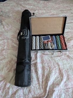 Power Mat and poker chips