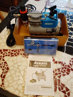 Avanti Airbrush Compressor Combo Kit