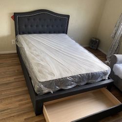 Queen Bed With Mattress Only 