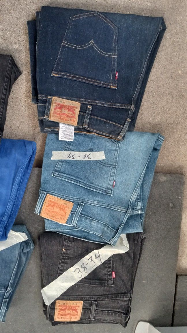 38x34 Levis Jeans Mens