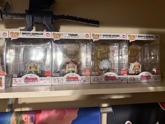 7-piece Boruto / Naruto Hokage Series (Hokage Rock) Deluxe Funko Pop set