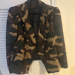 Camouflage Blazer 