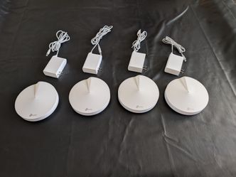 TP-Link Deco M9+ Mesh WiFi System – 4 Pack