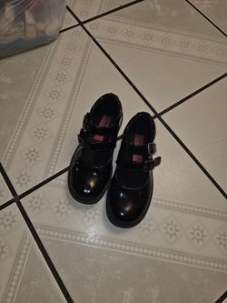 Black shoes for girl 13