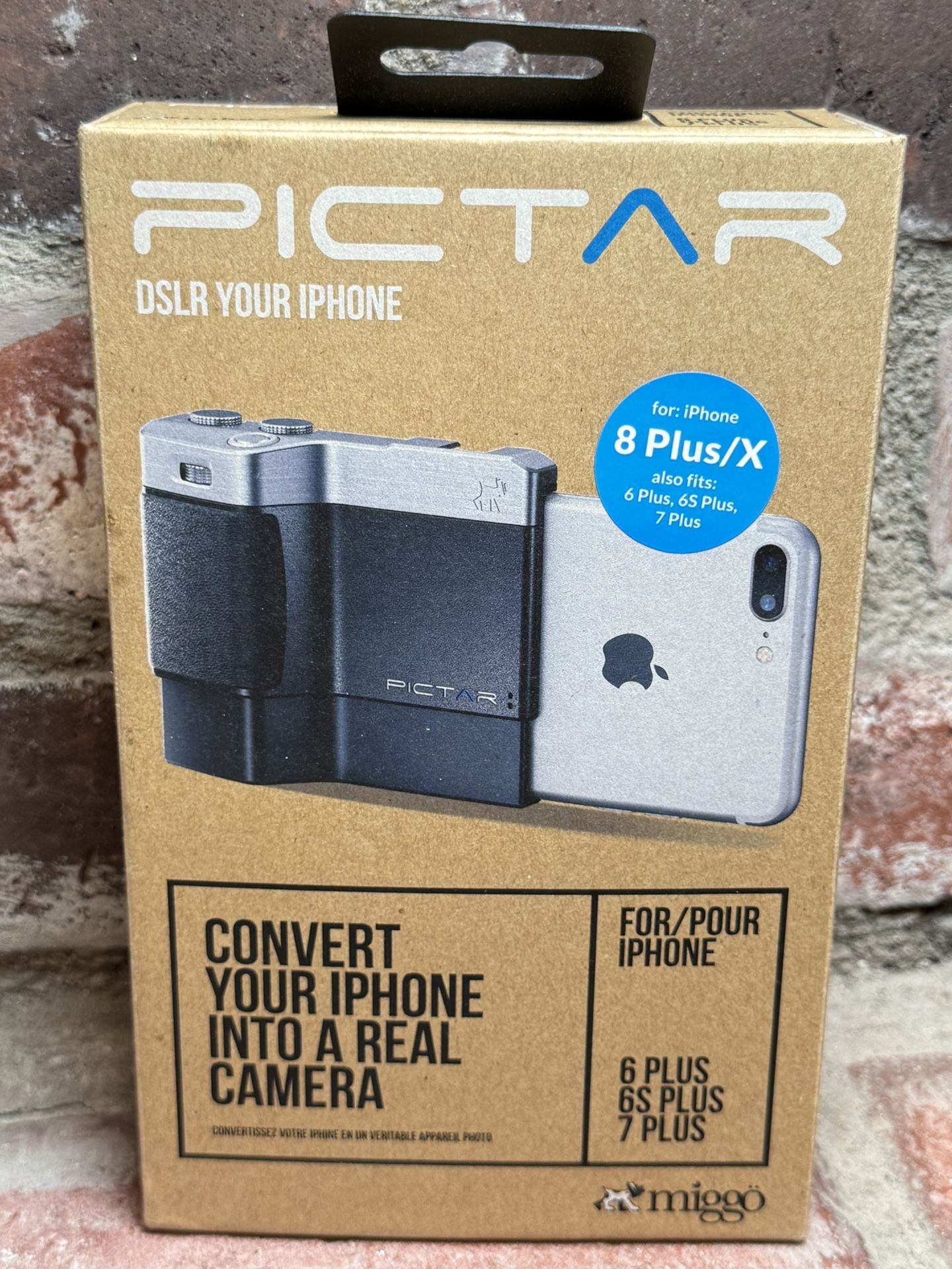 miggo Pictar Plus Camera Grip iPhone 6 Plus, 6s Plus, 7 Plus 8 Plus X