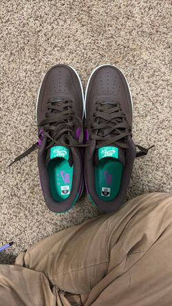 Nike Air Force 1 Low – Brown & Purple (Men’s Size 12)