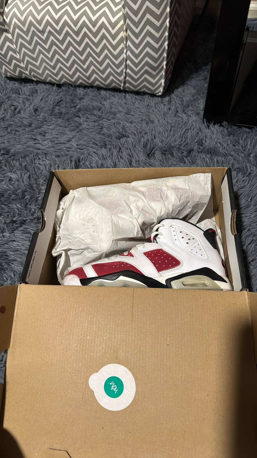 Jordan 6 Retro Of Carmine (GS)