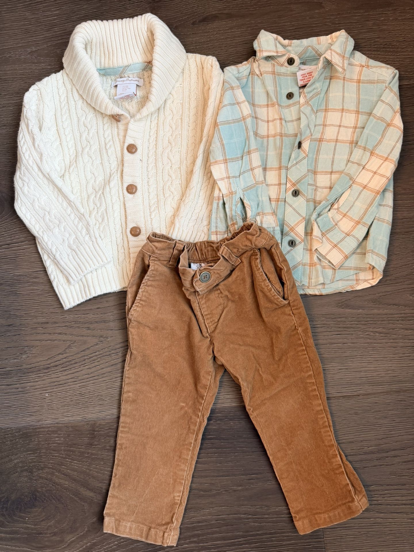 18-24 Month Boy Fall Fashion sweater/pant set (photos)