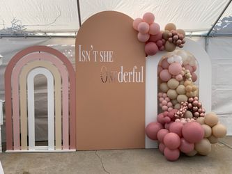Balloons and Backdrops