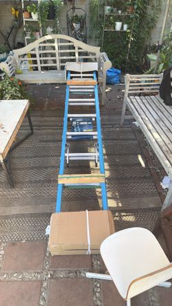 16ft fiberglass extension ladder