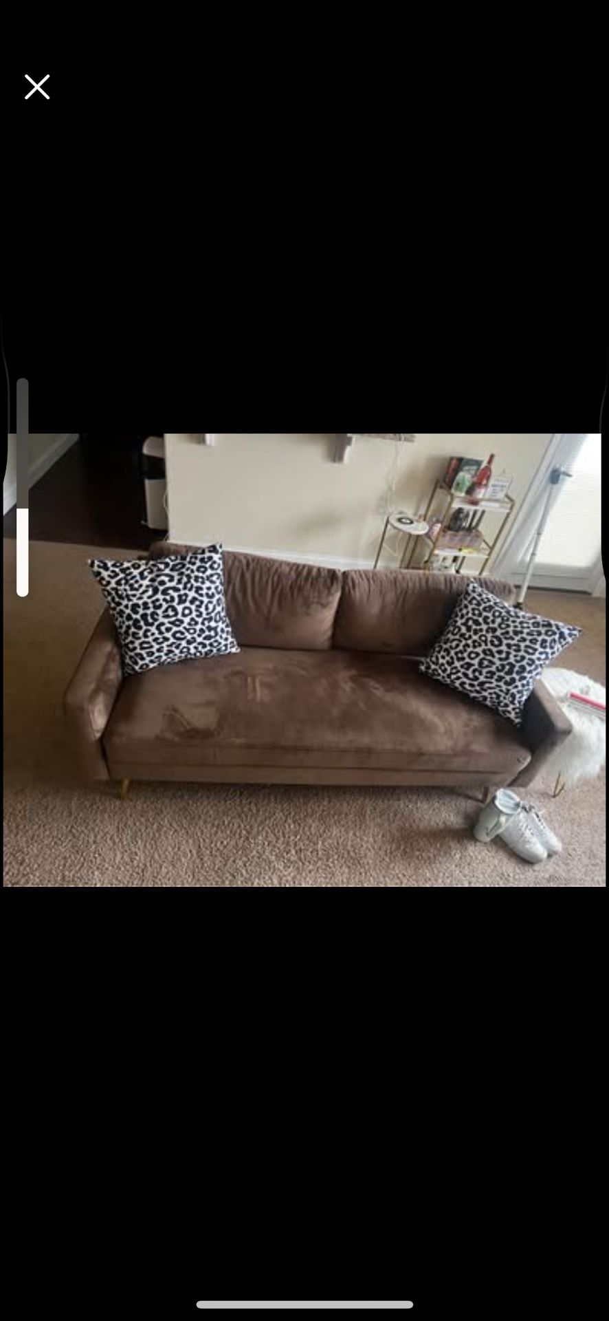 Beautiful Gray Couch 