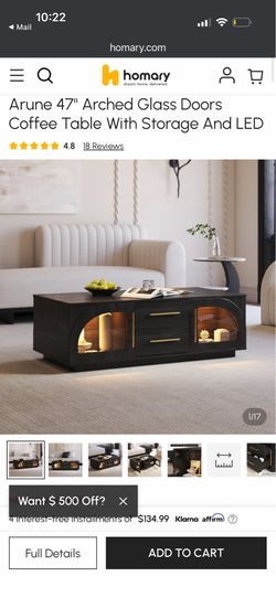 Homary Coffee Table