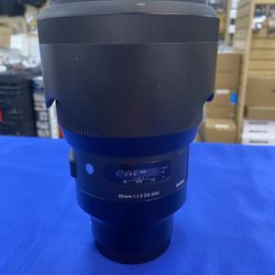 Sigma 85mm F/1.4 Art Sony E Mount 