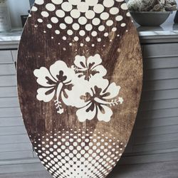 small decorative surfboard