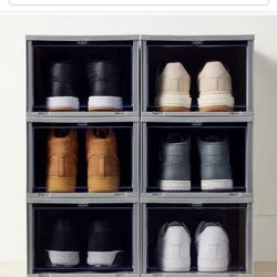Container Store Drop-Front Shoe Box Size Large