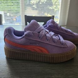 Rihanna Fenty x Puma Creeper Phatty Lavender Red Women's Size 7