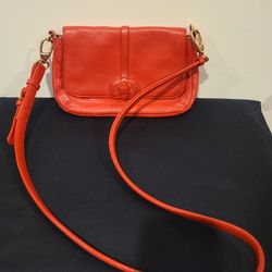 Vintage Red Leather Handbag