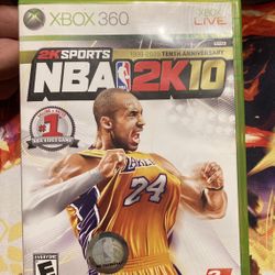 NBA 2K10 XBOX 360 