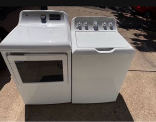 GE Top-Load Washer & Electric Dryer – Great Condition