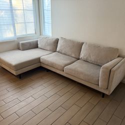 Grey Living Spaces Sectional 