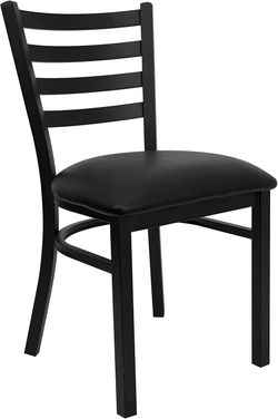 Restaurant Chair, Black