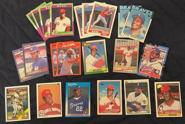 Ken Griffey Sr. Vintage Baseball Card Lot – 25+ Cards Reds Braves Mariners