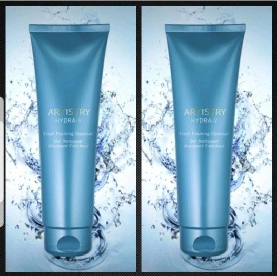 Lot of 2 Amway Artistry Hydra-V Fresh Foaming Gel 4.2 fl.oz. OVERSTOCK DISCOUNT(PICKUP OR MAILED) 20 AVAILABLE