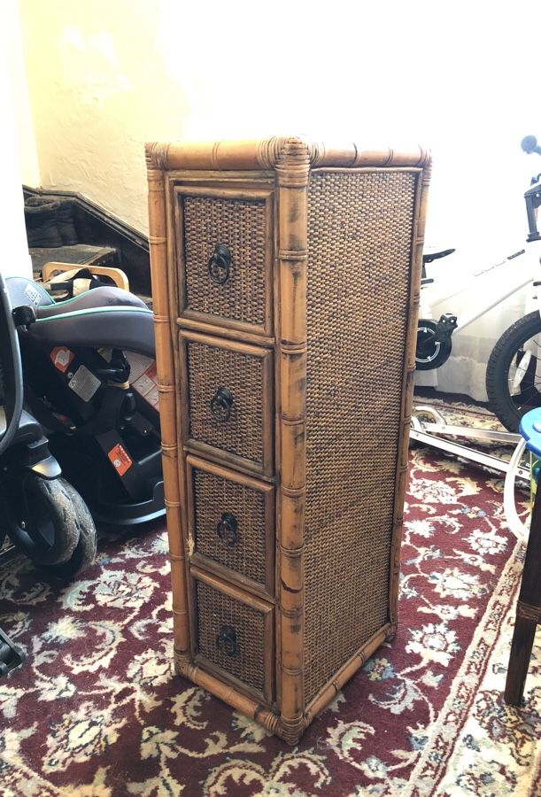 Bamboo/wicker stand