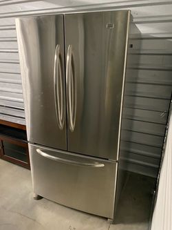 Maytag Stainless Steel 36” French-door refrigerator