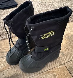 Arctic Cat Black Snow boots -Toddler size 13
