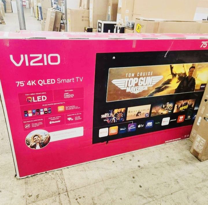 Vizio 75" Class Quantum Pro 4K QLED HDR Smart TV (VQP75C-84) Brand New In Box Delivery Available