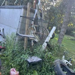 5 Foot Tall Multi Level Animal Cage 