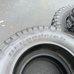 4 llantas Lt 255 75 R17 Bfgoodrich Mud Terrain Km2