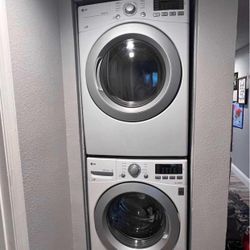 One Year Old Washer And Electric Dryer 