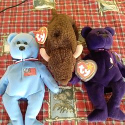 Three Beanie Babies 2 Are New..