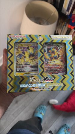 Pokemon Card VSTAR & VMAX High Class Deck Zeraora Deoxys Set Sword & Shield JP