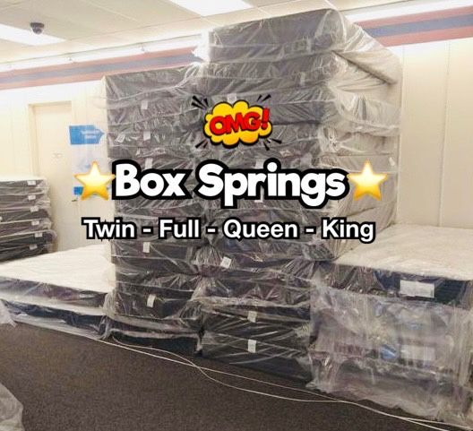 Box Springs Twin Full Queen King Box Spring Bases Para Colchon 