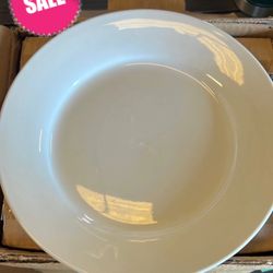 12-Piece Kitchen Dinnerware Set, White Porcelain 🔥👌🏼🔥