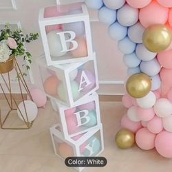 Transparent balloon boxes 