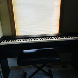 Keyboard, stand, stool