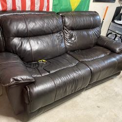 Leather Couch